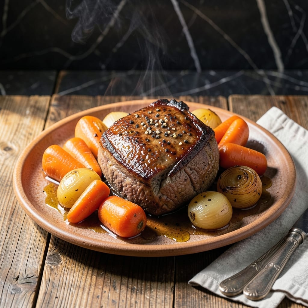 Most Popular Pot Roast Recipe: Slow-Braised Beef with Garden Herbs Most Popular Pot Roast Recipe: Slow-Braised Beef with Garden Herbs
