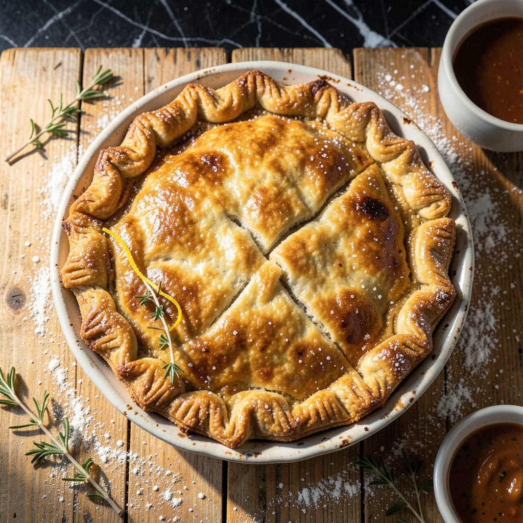 KFC Pot Pie Crust Recipe: Copycat Golden Flaky Layers