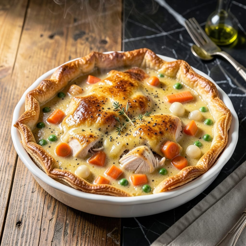 Best Chicken Pot Pie Recipe Ever: Flaky Lattice Over Rustic Comfort