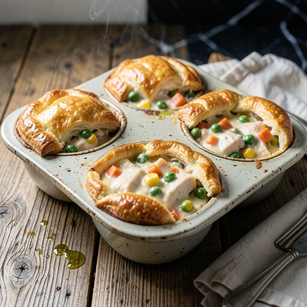 Muffin Tin Pot Pie Recipe: Individual Crusts With Savory Fillings Muffin Tin Pot Pie Recipe: Individual Crusts With Savory Fillings