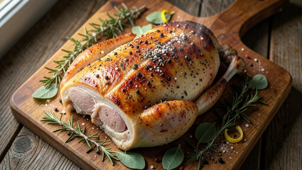 3 Lb Bone-In Turkey Breast Recipe: Herb-Crusted Roast With Juicy Pink Core