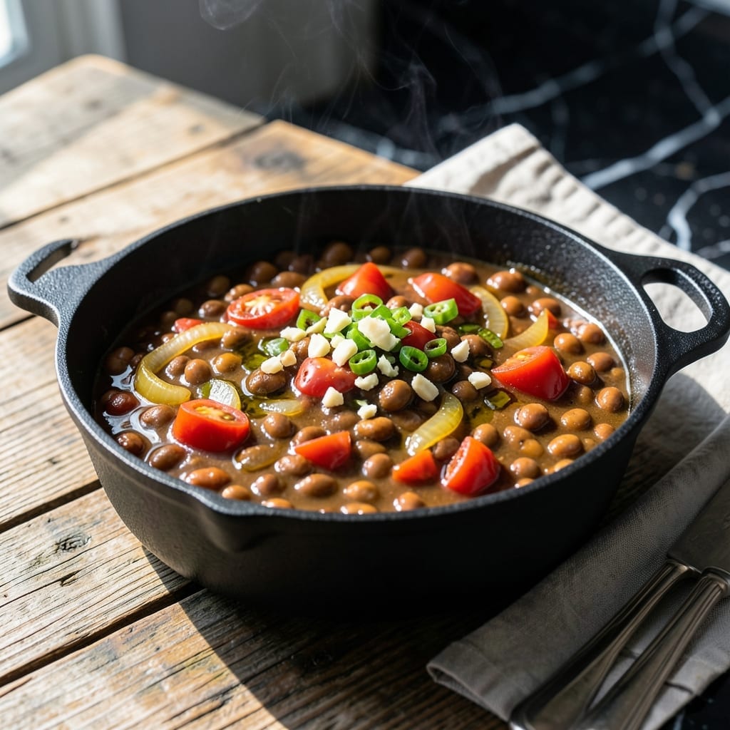 One Pot Lobia Recipe: North Indian Black-Eyed Pea Stew