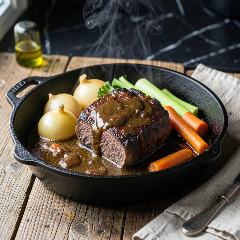 Guinness Pot Roast Recipe: Beer-Braised Beef with Rich Gravy