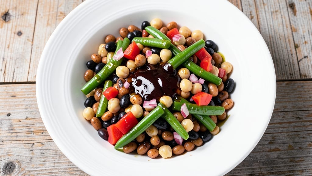 5 Bean Salad Recipe Balsamic Vinegar: Bright, Crunchy, and Tangy in 15 Minutes