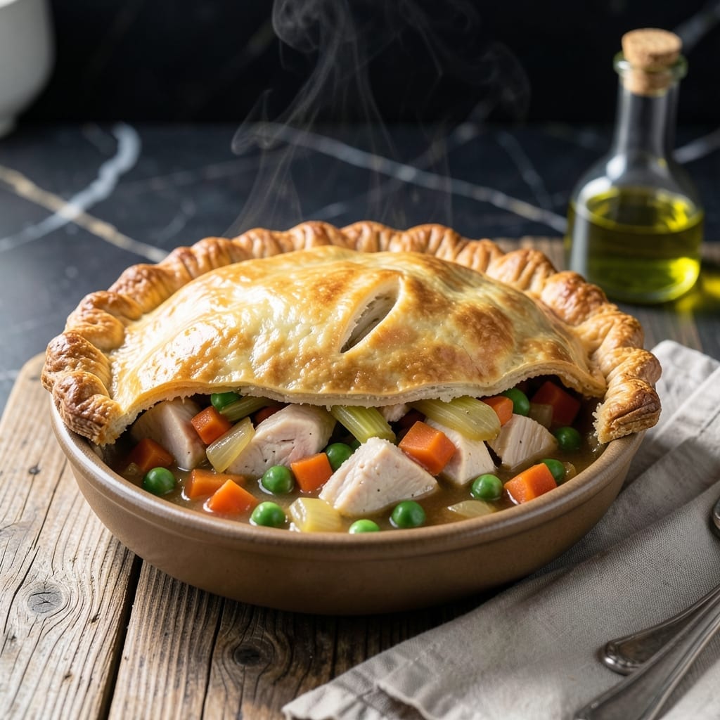 One Crust Pot Pie Recipe: Single-Serve Savory Hand Pies
