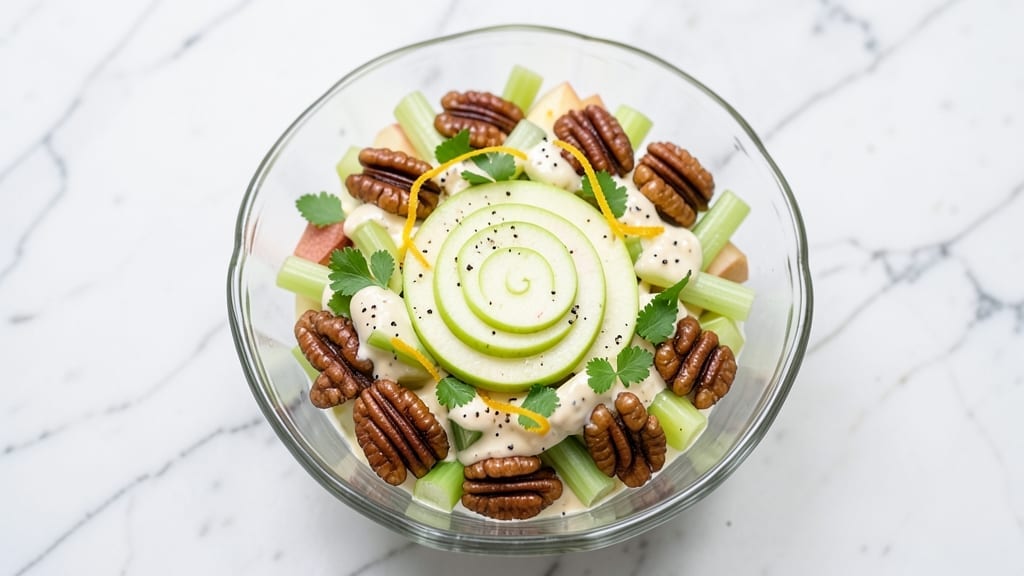 5 Star Waldorf Salad Recipe: Crunchy Apples, Celery, and Walnut Elegance