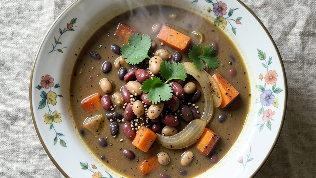 3 Bean Soup Recipe Crock Pot: Slow-Cooked Heartiness With Three Beans