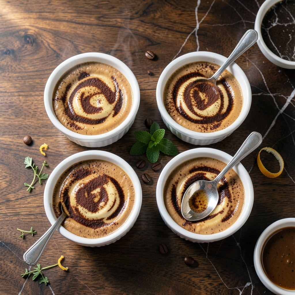 Espresso Pot DE Creme Recipe: Velvety Coffee Custard in a Cup