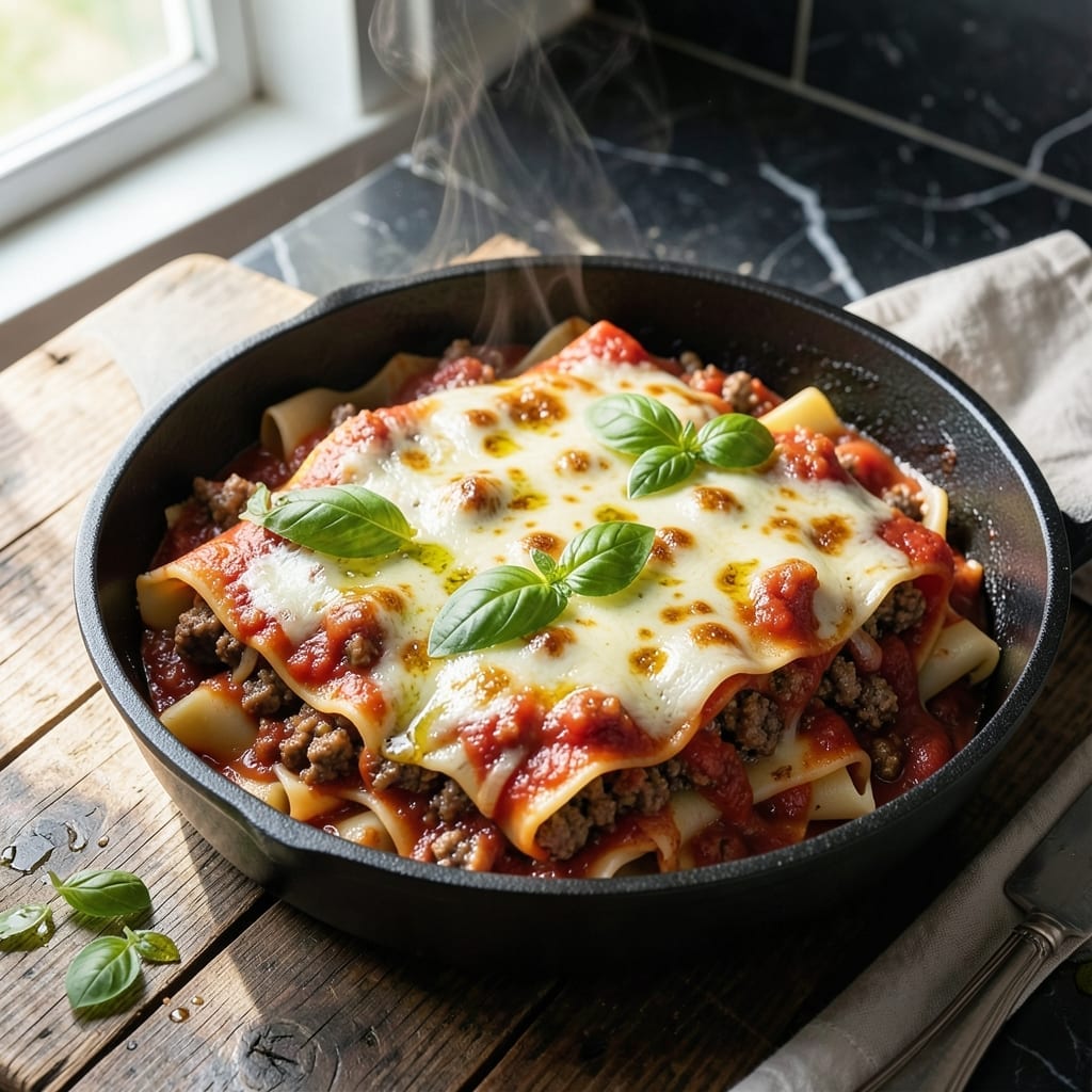 One Pot Lazy Lasagna Recipe: No-Boil Noodle Magic