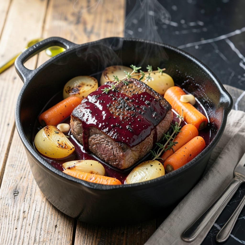Crockpot Pot Roast Recipe Red Wine: Slow-Braised Richness With Deep Flavor