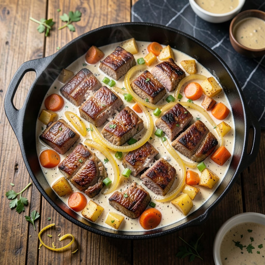 Cube Steak Casserole Crock Pot Recipe: Set It and Forget It Hearty Beef Dinner