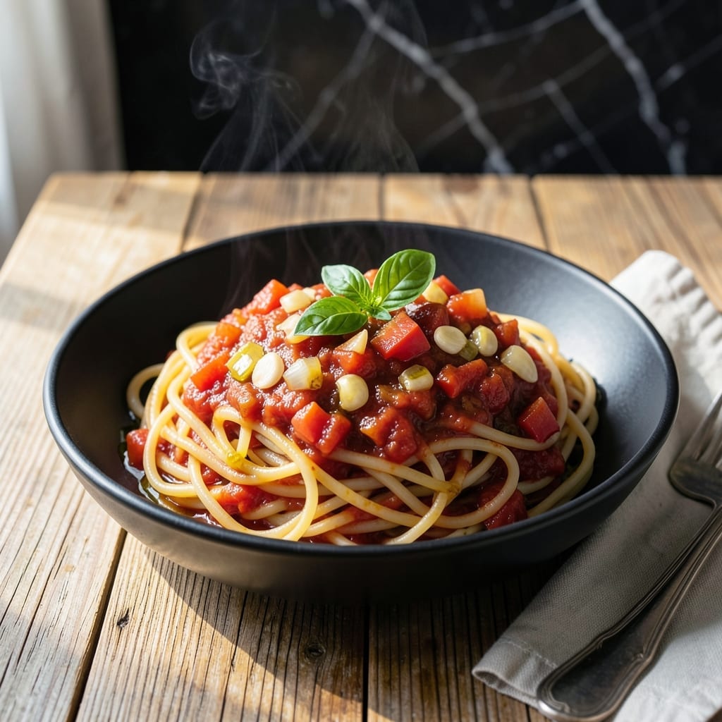 Instant Pot Spagetti Recipe: Pressure-Cooked Pasta With Rich Tomato Sauce Instant Pot Spagetti Recipe: Pressure-Cooked Pasta With Rich Tomato Sauce