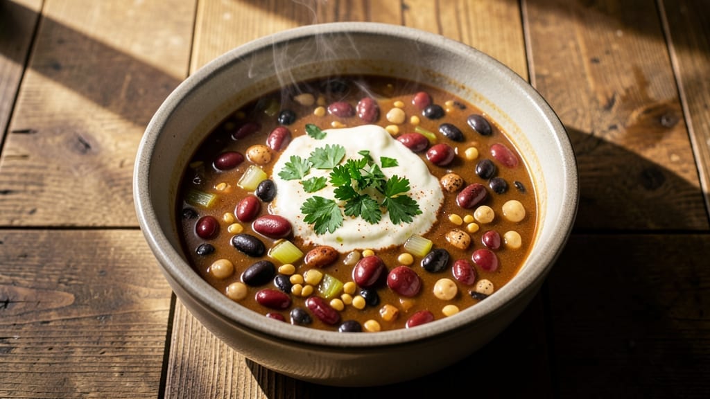 8 Bean Soup Recipe Crock Pot: Hearty Vegetable Medley in One Pot