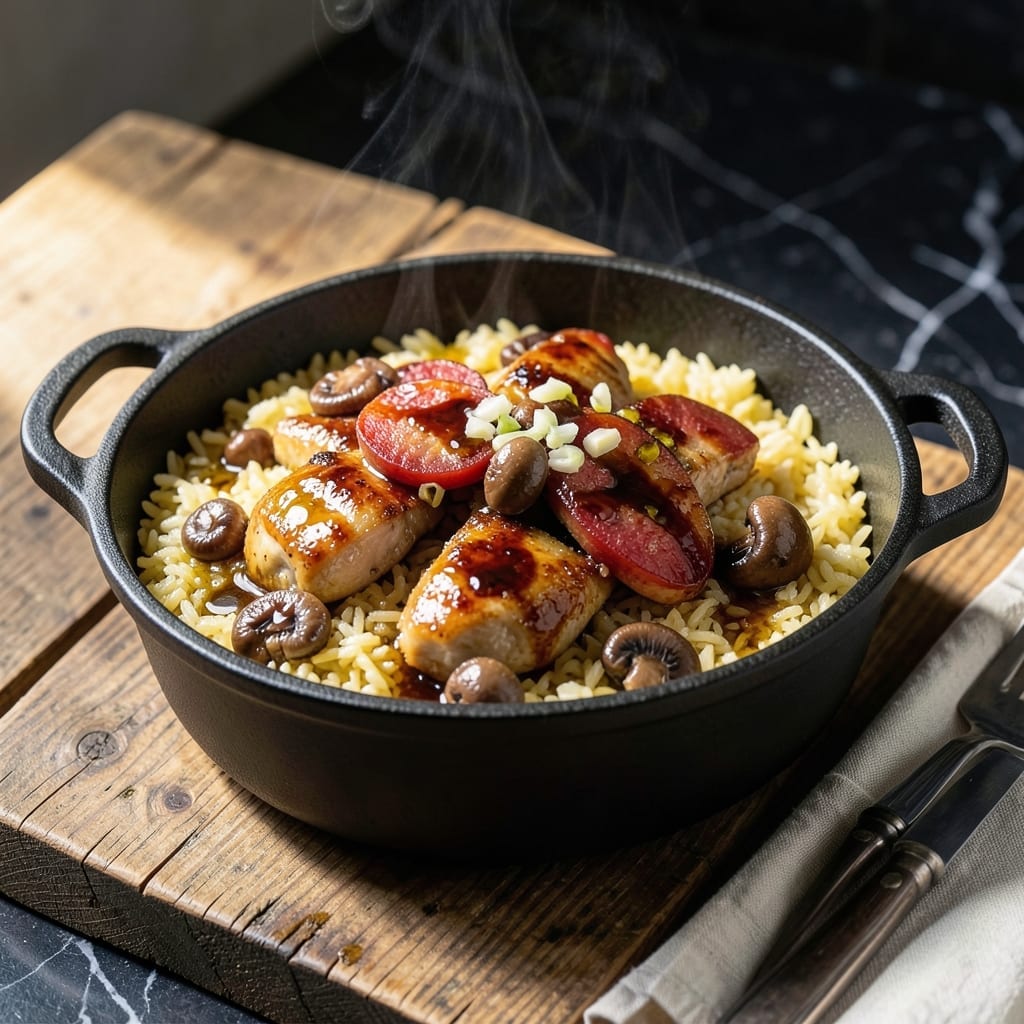 Chinese Pot Rice Recipe: Crispy Bottom With Fragrant Toppings