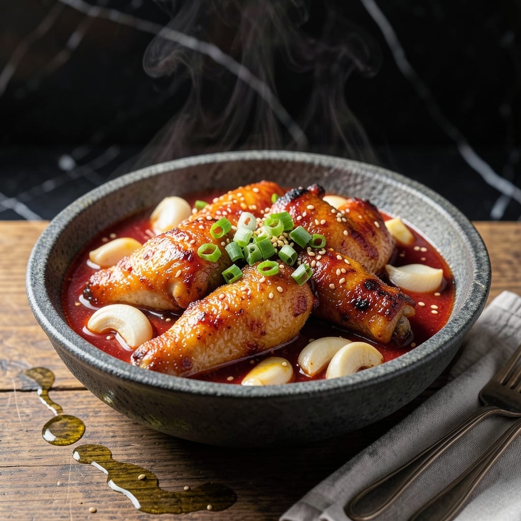 Korean Chicken Hot Pot Recipe: Spicy Broth With Tender Morsels Korean Chicken Hot Pot Recipe: Spicy Broth With Tender Morsels
