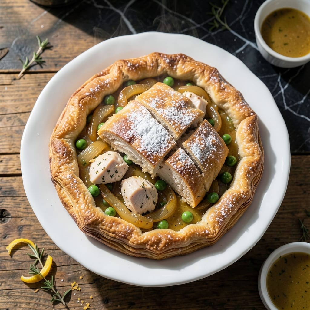 The Kitchen Chicken Pot Pie Recipe: Buttery Crust With Rustic Filling