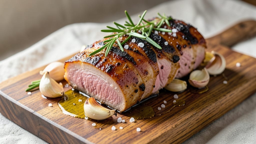 3-Pound Pork Loin Recipe: Herb-Crusted Roast with Golden, Juicy Perfection