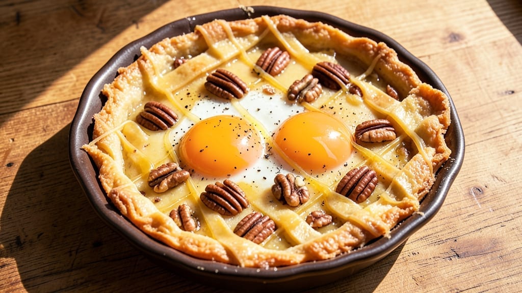 2 Egg Pecan Pie Recipe: Nutty Crunch and Caramelized Sweetness