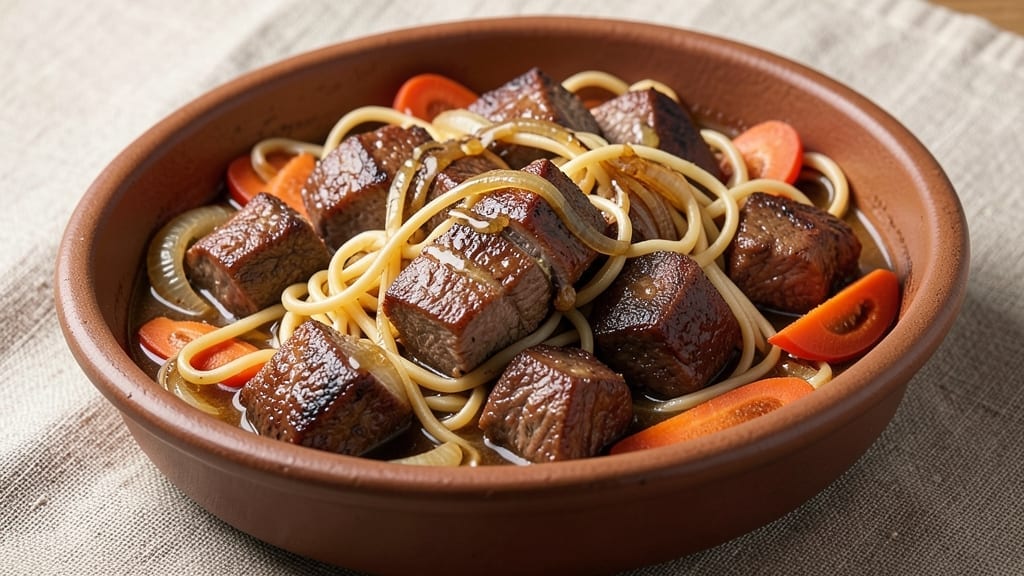 3-Pack Beef and Noodles Recipe: One-Pot Protein-Packed Powerhouse