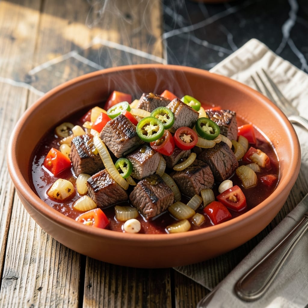 Steak Picado Crock Pot Recipe: Set-It-and-Forget-It Mexican Flavor