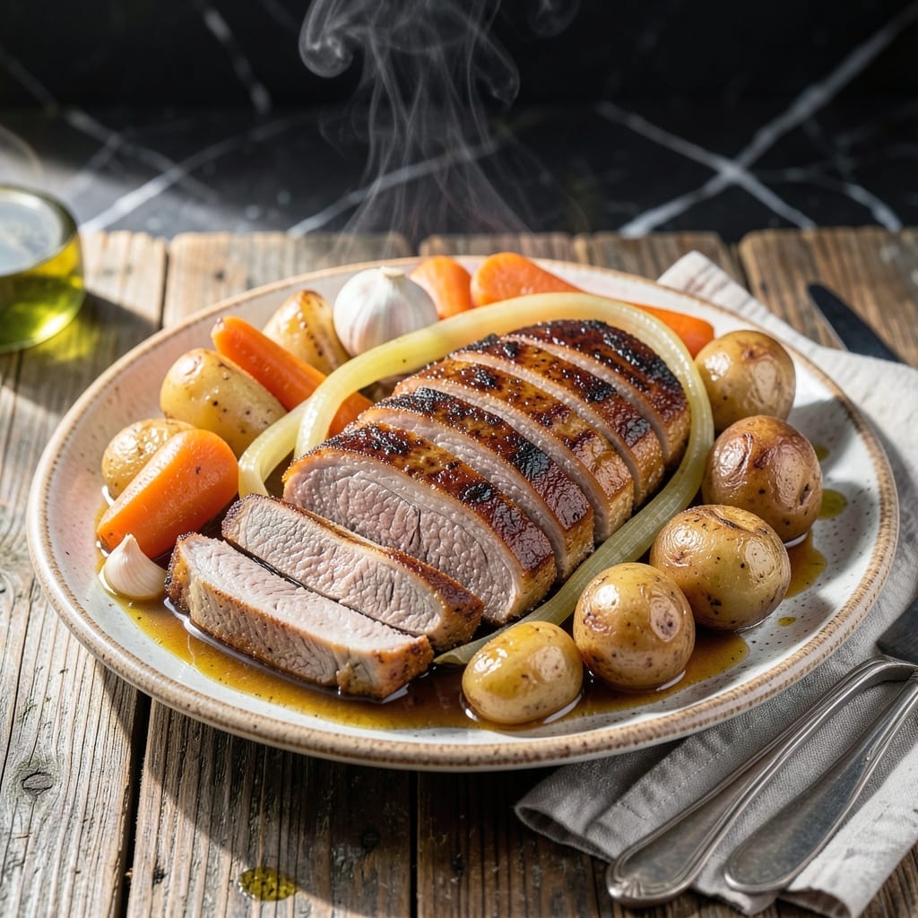 Crock Pot Pork Tenderloin Recipe With Vegetables: Set It and Forget It Meal
