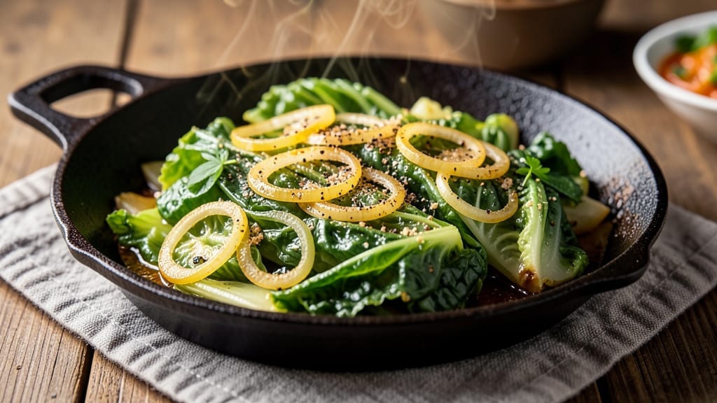 2-ingredient Fried Cabbage and Onion Recipe: Crispy, Caramelized Bites in 20 Minutes