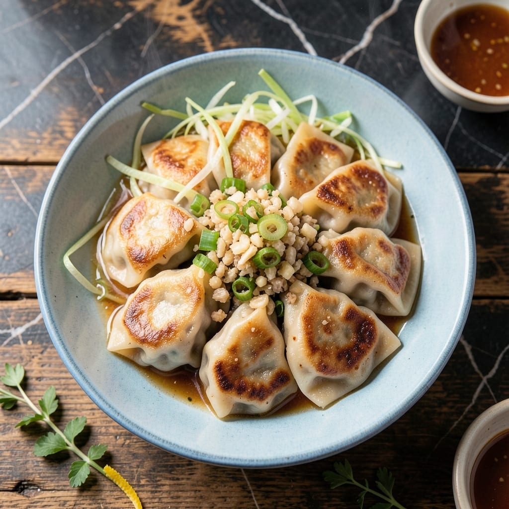Pot Sticker Dumpling Recipe: Crisp-Bottomed Asian Delicacies