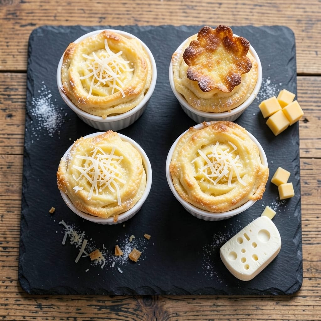 4 Cheese Soufflé Recipe: Light, Airy Clouds With Gooey Melts