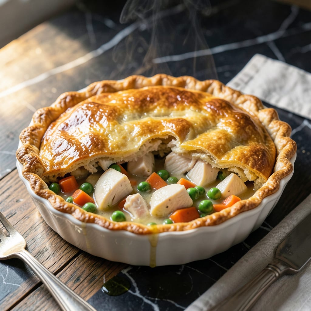 chickem pot pie recipe detailed visual guide