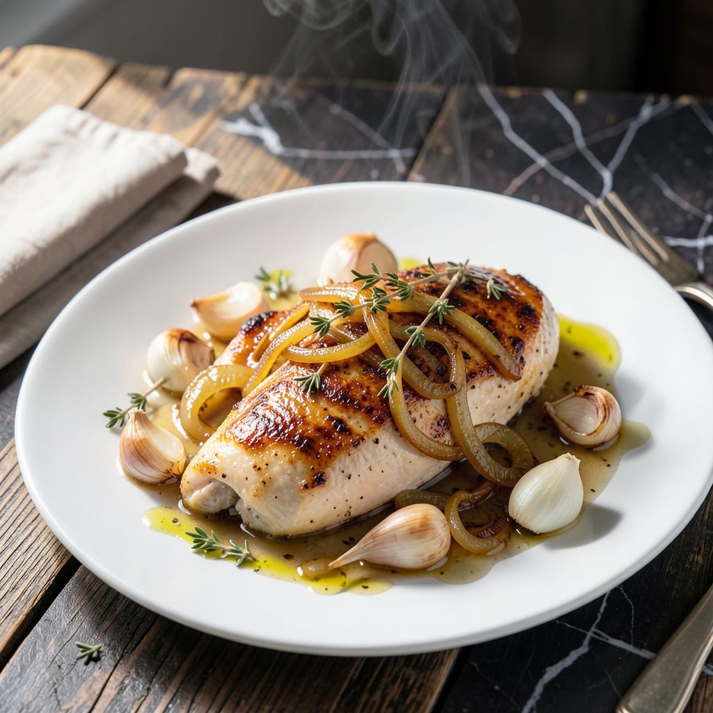 Chicken in the Crock Pot Recipe: Hands Free Savory Simplicity example with annotations