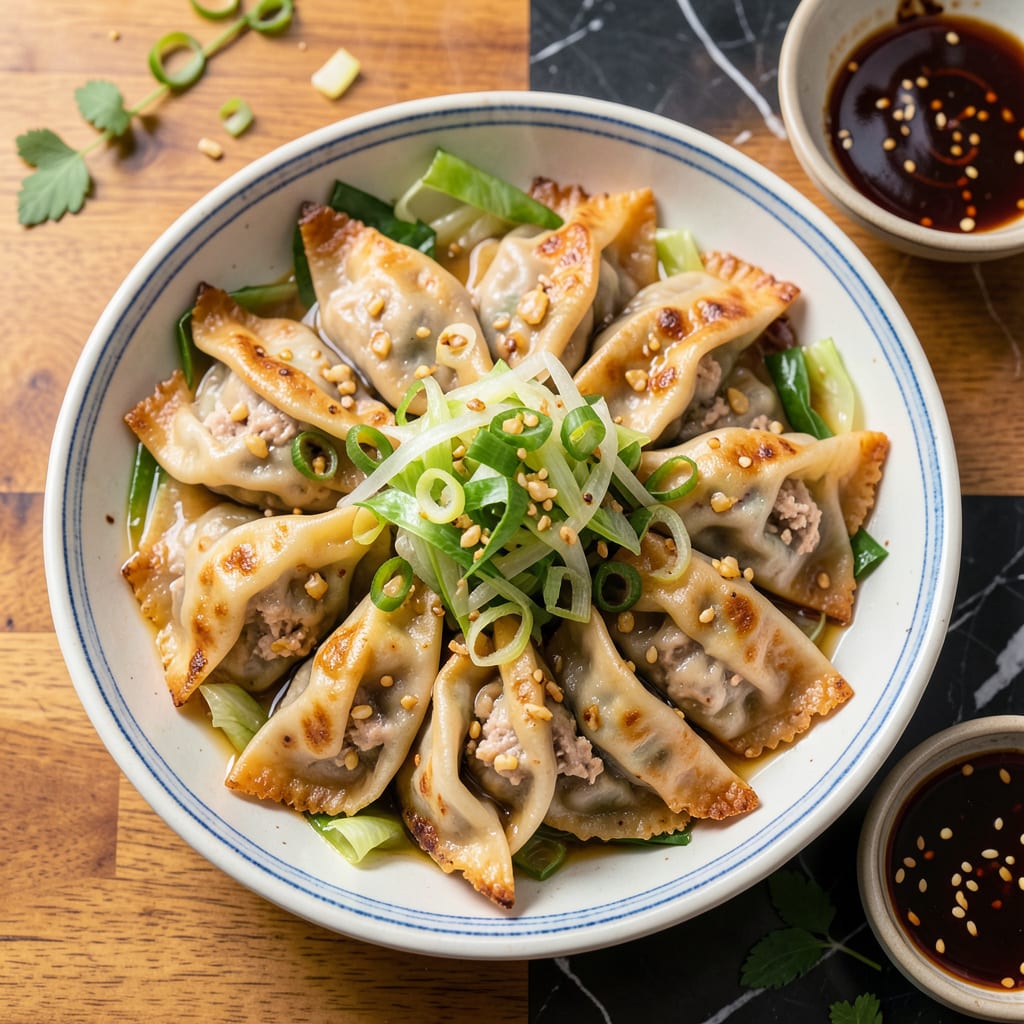 Chicken Pot Stickers Recipe: Crispy-Bottomed Dumplings With Savory Pork Filling