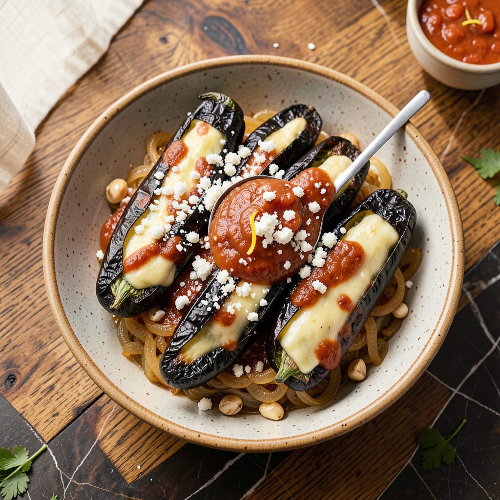 chili relleno crock pot recipe detailed visual guide