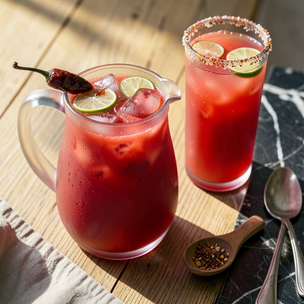 chipotle watermelon limeade recipe detailed visual guide