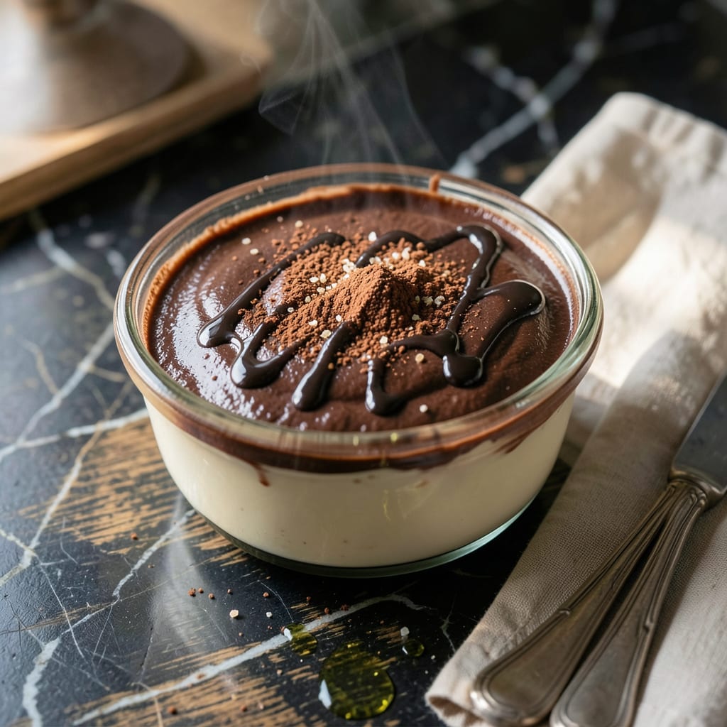 Chocolate Pudding Recipe Low Fat Milk: Rich Velvety Texture Without The Guilt example with annotations