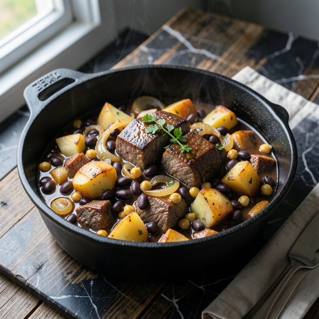 Cholent Instant Pot Recipe: Traditional Sabbath Stew Simplified detailed visual guide