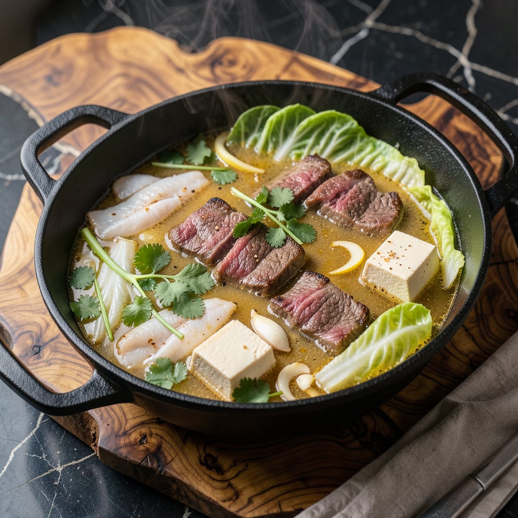 Comprehensive Cilantro Hot Pot: Fragrant Broth With Bold Asian Flavors visual reference