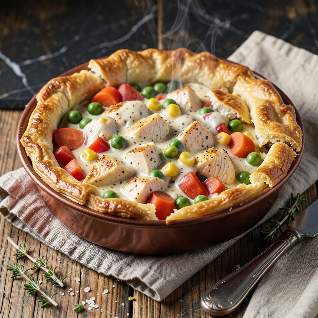 Copper Chef Chicken Pot Pie Recipe: Flaky Crust and Creamy Comfort detailed visual guide