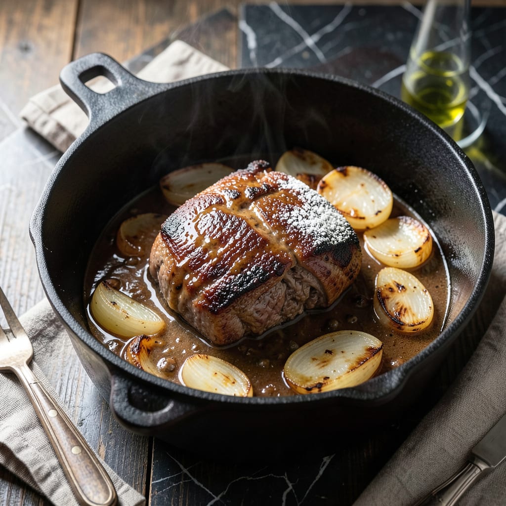 copycat pot roast recipe example with annotations
