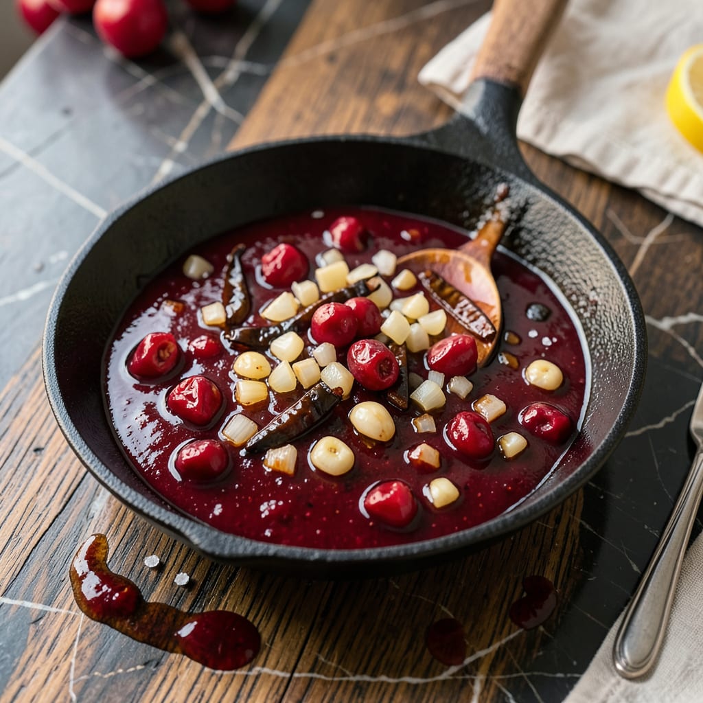 Cranberry Chipotle Sauce Recipe: Sweet Heat for Glazes and Dips illustration with key details