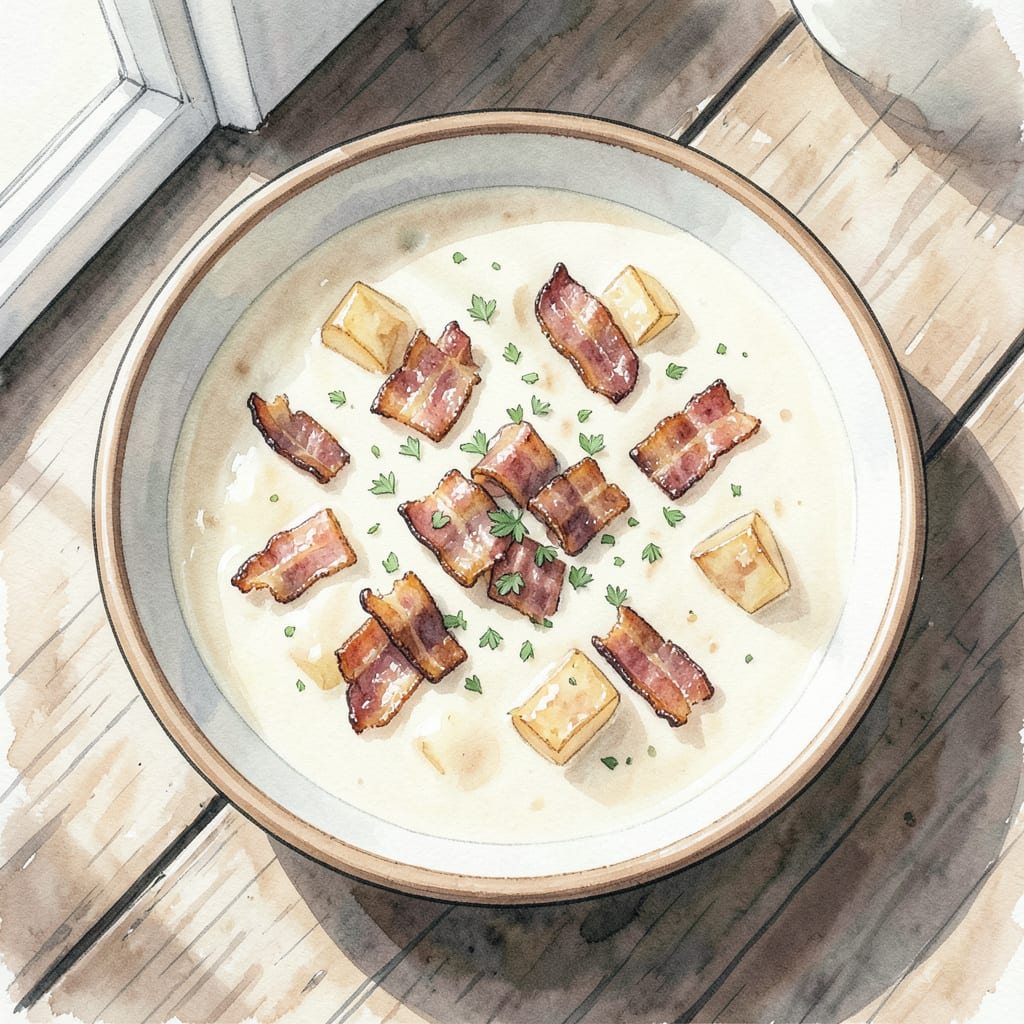 Cream of Bacon Soup Recipe: Rich and Smoky Comfort Food