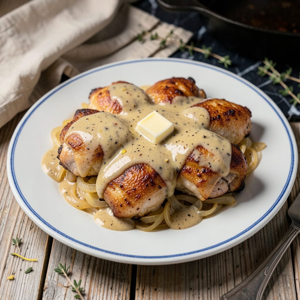 crock pot chicken and gravy recipe detailed visual guide