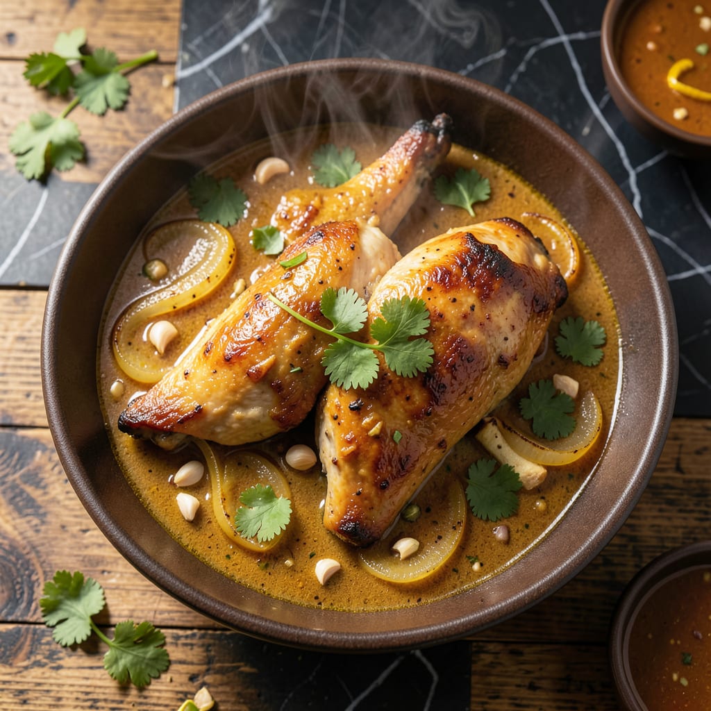 Visual representation of Crock Pot Curry Recipe: Hands Off Spiced Comfort All Day