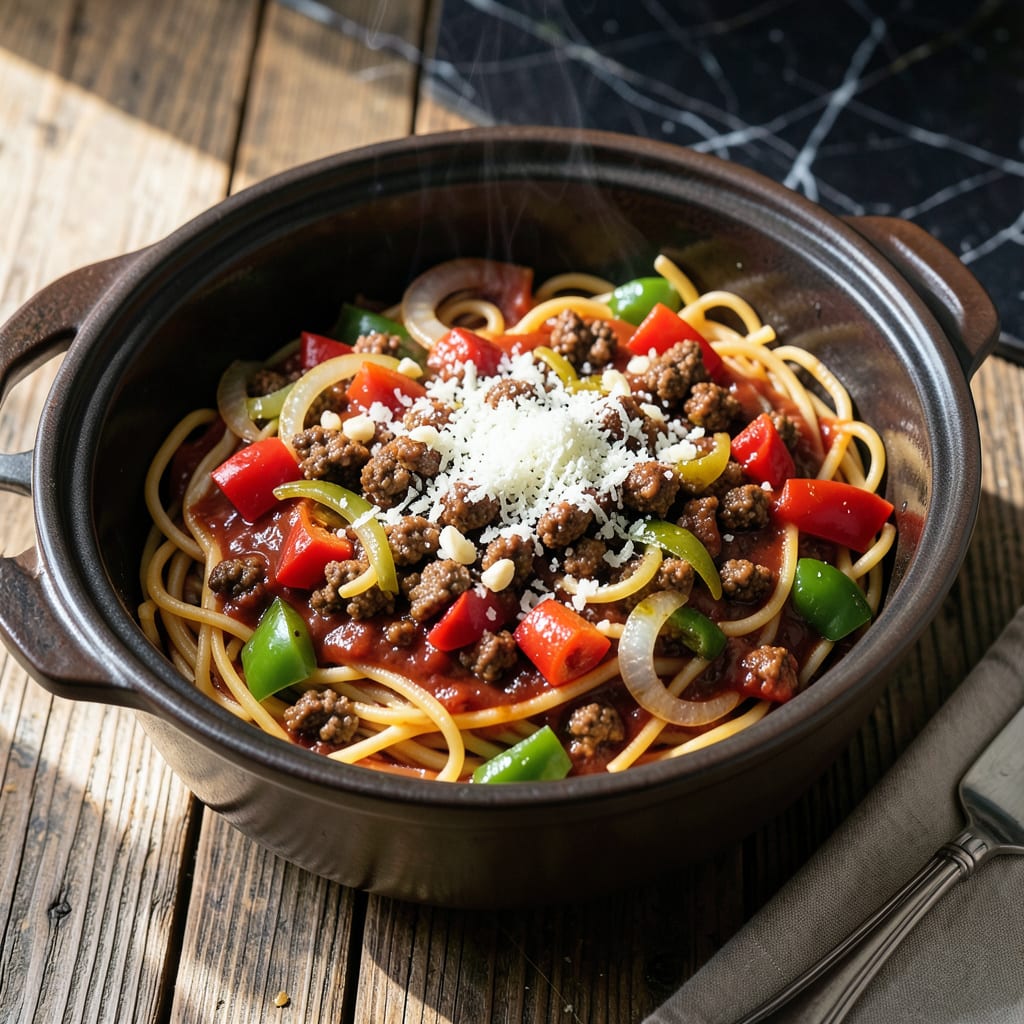Crock Pot Spaghetti Recipe: Hands Off Weeknight Dinner detailed visual guide