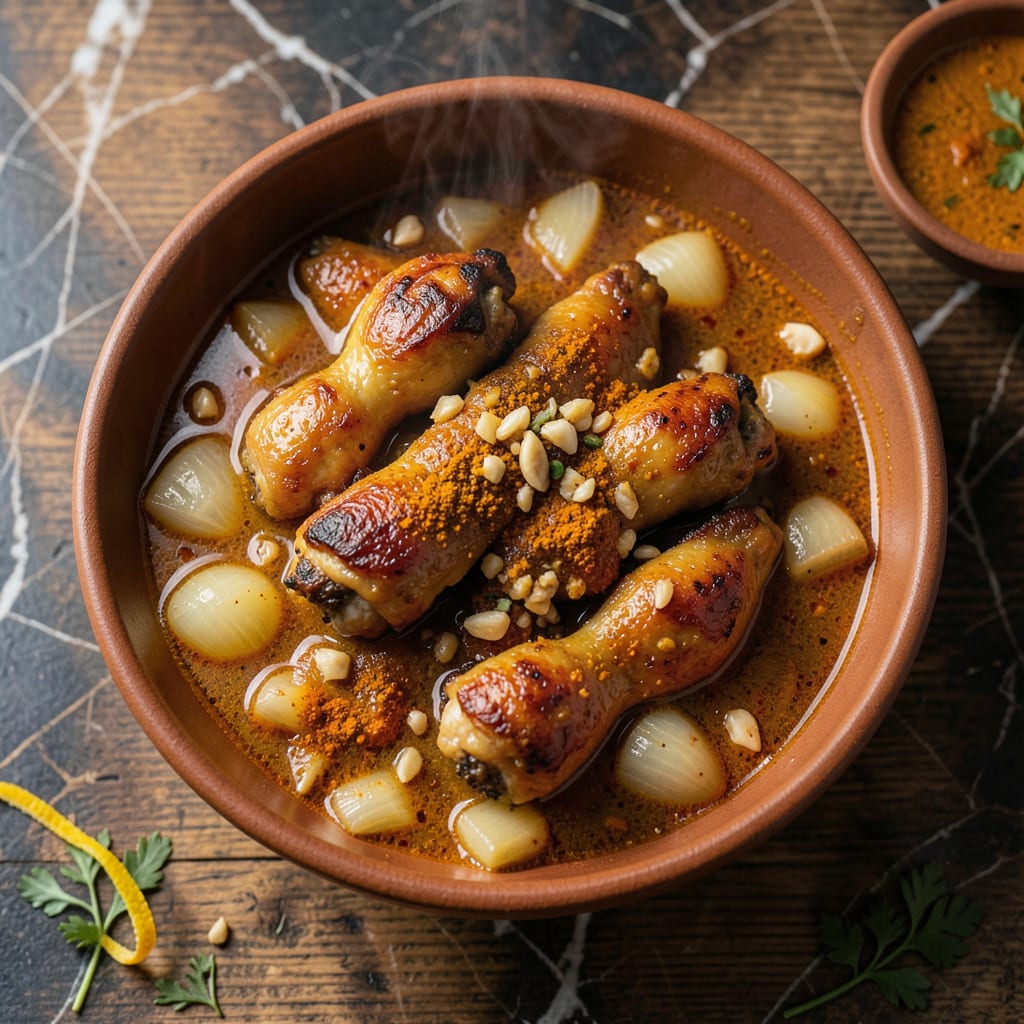 Curry Pot Recipe: Spiced Aromatics in a One Pot Meal illustration with key details