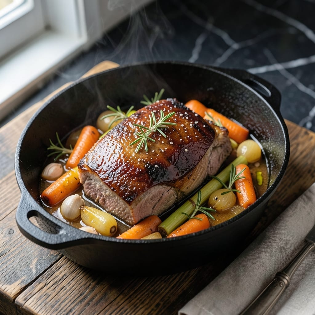 Venison Pot Roast Recipe Oven: Wild Game Richness With Root Vegetables