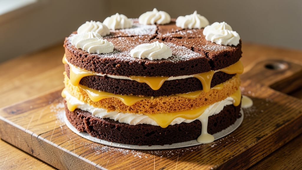 7 Layer Cake Recipe: Vanilla Bean Swirls and Buttercream Bliss