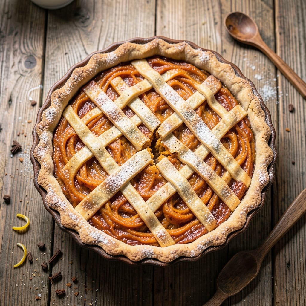 1800s Pumpkin Pie Recipe: Spiced Crust and Silky Filling Tradition
