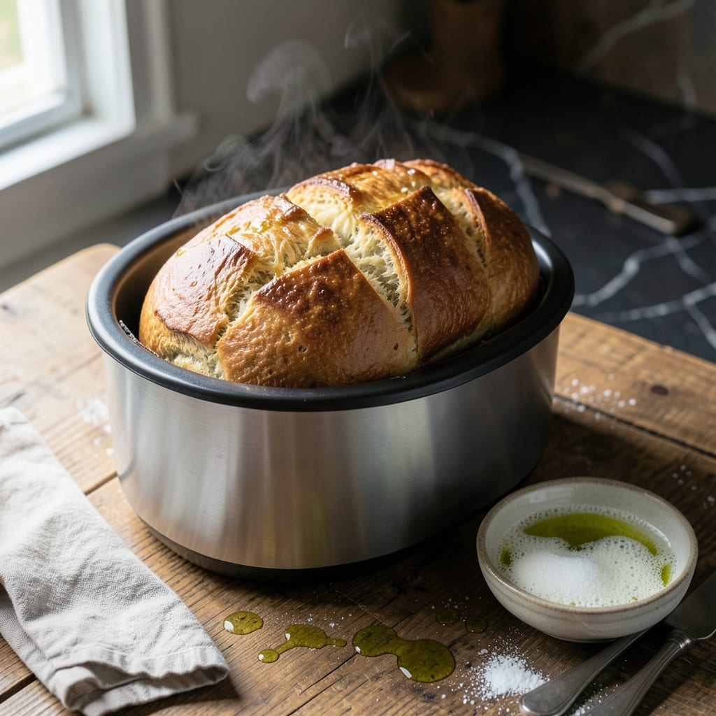 Instant Pot Bread Recipe: No-Knead Artisan Loaf in Under an Hour Instant Pot Bread Recipe: No-Knead Artisan Loaf in Under an Hour