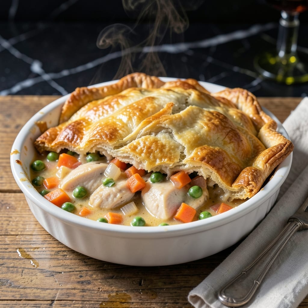Pillsbury Chicken Pot Pie Recipe: Golden Crust With Homestyle Filling