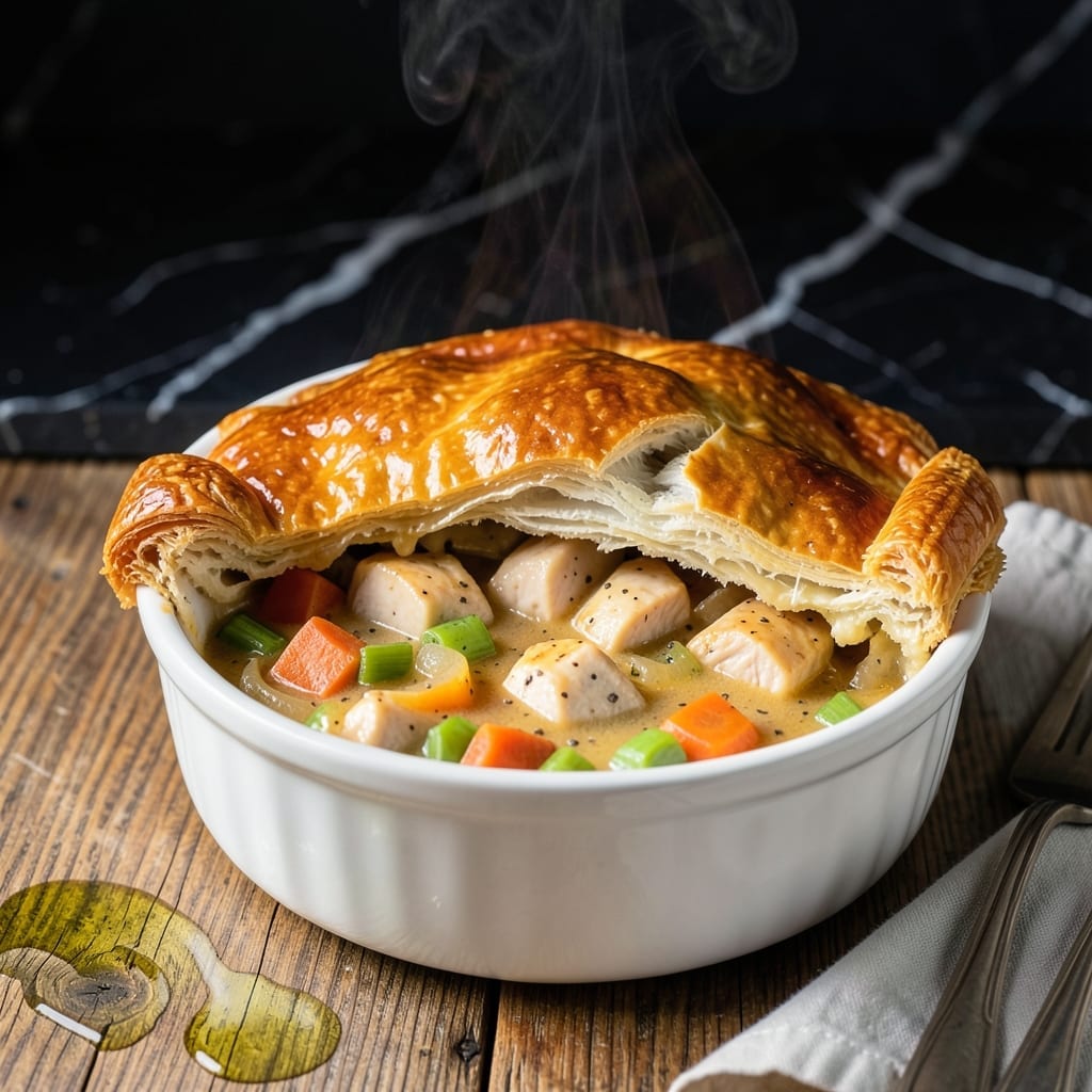 Chicken Pot Pie Recipe For Two: Individual Comfort With Flaky Crust